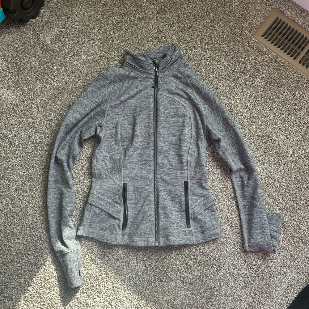 Lululemon Athletica Gray Utility Jacket
